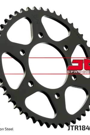 JT SPROCKETS - REAR STEEL 48T, 428 - Sprockets - Geschikt voor Yamaha Beperkt Aanbod
